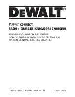 Preview for 1 page of DeWalt T STak DWST17510 Instruction Manual