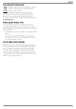 Preview for 15 page of DeWalt XR DCD800-A9 Manual