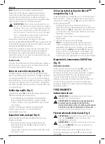 Preview for 52 page of DeWalt XR DCE800 Original Instructions Manual