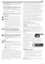 Preview for 151 page of DeWalt XR DCG409VS Original Instructions Manual