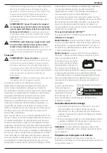 Preview for 93 page of DeWalt XR DCG440 Original Instructions Manual