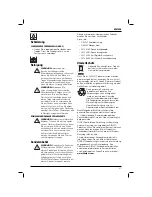 Preview for 33 page of DeWalt XR DCS331 Original Instructions Manual