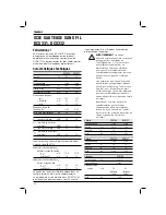 Preview for 62 page of DeWalt XR DCS331 Original Instructions Manual