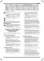 Preview for 17 page of DeWalt XR FlexVolt DCH614 Original Instructions Manual