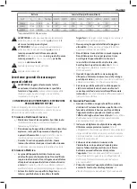 Preview for 65 page of DeWalt XR FlexVolt DCH614 Original Instructions Manual