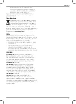 Preview for 27 page of DeWalt XR FLEXVOLT LI-ION DCC1054 Original Instructions Manual