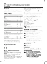 Preview for 120 page of DeWalt XR FLEXVOLT LI-ION DCC1054 Original Instructions Manual