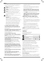 Preview for 134 page of DeWalt XR FLEXVOLT LI-ION DCC1054 Original Instructions Manual