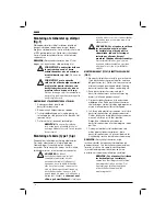 Preview for 18 page of DeWalt XR LI-ION DCG412 Original Instructions Manual