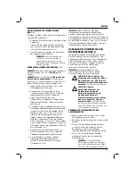 Preview for 41 page of DeWalt XR LI-ION DCG412 Original Instructions Manual