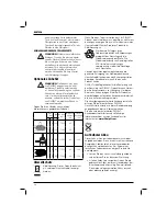 Preview for 48 page of DeWalt XR LI-ION DCG412 Original Instructions Manual