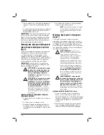 Preview for 110 page of DeWalt XR LI-ION DCG412 Original Instructions Manual