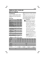 Preview for 121 page of DeWalt XR LI-ION DCG412 Original Instructions Manual