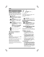 Preview for 122 page of DeWalt XR LI-ION DCG412 Original Instructions Manual