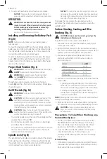 Preview for 44 page of DeWalt XR LI-ION DCG418 Instruction Manual