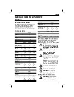 Preview for 13 page of DeWalt XR LI-ION DCL043 Original Instructions Manual