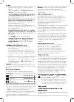 Preview for 10 page of DeWalt XR LI-ION DCN681 Original Instructions Manual