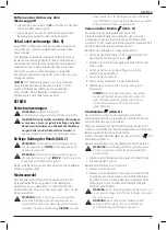 Preview for 27 page of DeWalt XR LI-ION DCN681 Original Instructions Manual