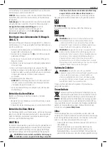 Preview for 29 page of DeWalt XR LI-ION DCN681 Original Instructions Manual