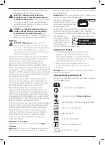 Preview for 123 page of DeWalt XR LI-ION DCN681 Original Instructions Manual