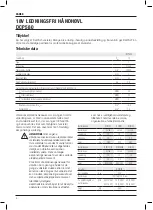 Preview for 6 page of DeWalt XR Li-ION DCP580 Manual