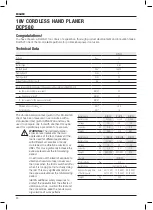 Preview for 32 page of DeWalt XR Li-ION DCP580 Manual