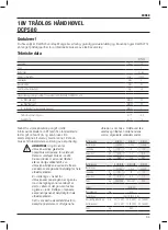 Preview for 97 page of DeWalt XR Li-ION DCP580 Manual