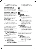 Preview for 132 page of DeWalt XR Li-ION DCP580 Manual