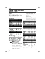 Preview for 6 page of DeWalt XR Li-Ion DCS320 Manual