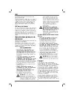 Preview for 12 page of DeWalt XR Li-Ion DCS320 Manual