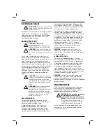 Preview for 16 page of DeWalt XR Li-Ion DCS320 Manual