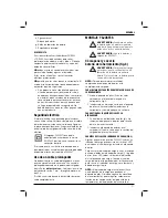 Preview for 53 page of DeWalt XR Li-Ion DCS320 Manual