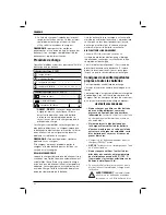 Preview for 64 page of DeWalt XR Li-Ion DCS320 Manual