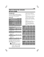 Preview for 71 page of DeWalt XR Li-Ion DCS320 Manual