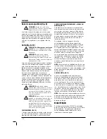 Preview for 120 page of DeWalt XR Li-Ion DCS320 Manual