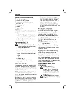 Preview for 170 page of DeWalt XR Li-Ion DCS320 Manual