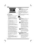 Preview for 34 page of DeWalt XR Li-Ion DCT418 Original Instructions Manual