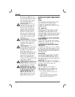 Preview for 112 page of DeWalt XR Li-Ion DCT418 Original Instructions Manual