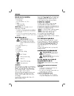 Preview for 116 page of DeWalt XR Li-Ion DCT418 Original Instructions Manual