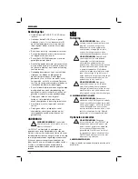 Preview for 122 page of DeWalt XR Li-Ion DCT418 Original Instructions Manual