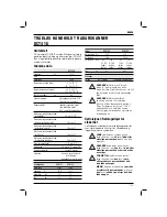 Preview for 127 page of DeWalt XR Li-Ion DCT418 Original Instructions Manual