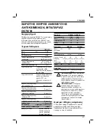 Preview for 209 page of DeWalt XR Li-Ion DCT418 Original Instructions Manual