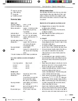 Preview for 5 page of DEXAPLAN DP 601 Operation And Safety Notes