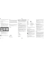 Preview for 2 page of DEXAPLAN HA 621 - 10-2007 Safety Instructions