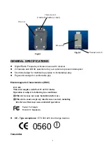 Preview for 5 page of Dexin MWP5016 User Manual