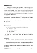 Preview for 2 page of Dexin MWP83-P1M User Manual