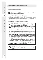 Preview for 76 page of Dexter Laundry 220MFS2.5 Instruction Manual