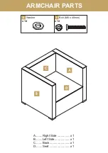 Preview for 3 page of dg casa 10450-6SET Assembly Instructions Manual