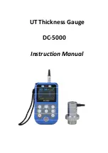 Preview for 1 page of DGC DC-5000 Instruction Manual