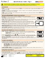 DGH Pachmate 2 Quick Reference Manual preview